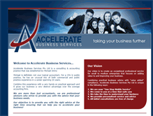 Tablet Screenshot of accelerateyourbusiness.com.au